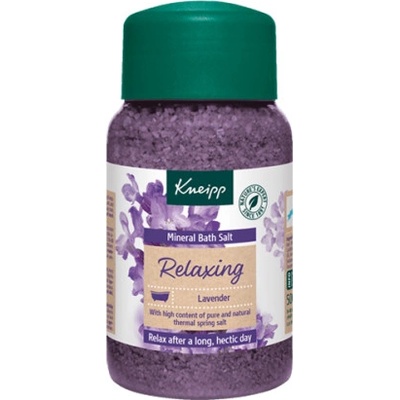 Kneipp Relaxing Lavender sůl do koupele s minerály 500 g