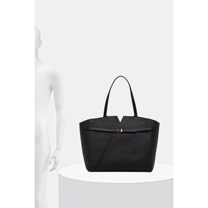 HUGO BOSS шопинг чанта дамска от кожа revers tote (50563229) - answear - 664,79 лв