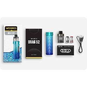 VooPoo Drag S2 Pod Kit 2500mAh 60W 5ml - vape