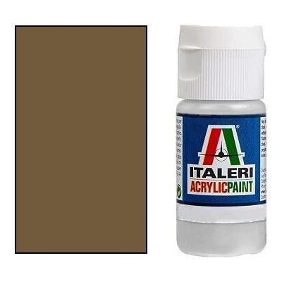 Italeri Farba Acrylic Flat Camouflage Brown II 20ml