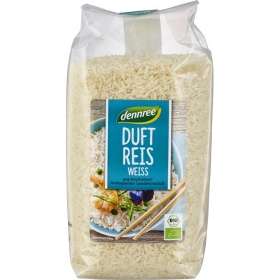 Dennree Jasmínová rýže bílá bio 0,5 kg