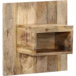 vidaXL Нощно шкафче 50x27x50 cm Масивна груба дървесина Манго (4017521)