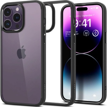 Púzdro SPIGEN ULTRA HYBRID IPHONE 14 PRO MATTE čierne