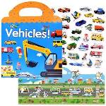 Jokomisiada Sticker book Educational ALBUM Functional VEHICLES ZA4762