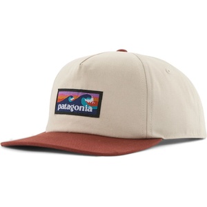 Patagonia Шапка с козирка Patagonia Boardshort Label Funfarer Cap - Pumice - размер One Size (204-6378-1011)