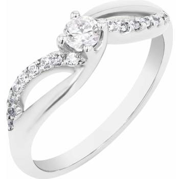 Eppi Zásnubný prsteň s diamantmi Laly RE33026