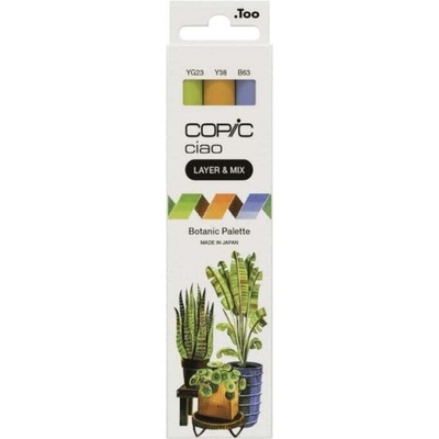 Copic Ciao Пълнител за писалка 5, 5 - 10 mm Botanic 3 бр (65.4962)