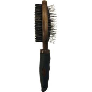 Croci Dappia Barbershop - Двустранна четка за кучета, 25/6.7/6 см