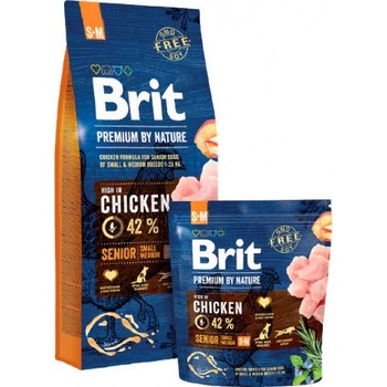 Brit Premium by Nature Senior S + M 1 kg