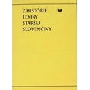 Z histórie lexiky