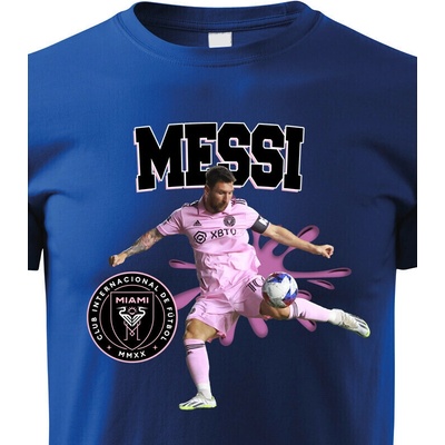 Dětské tričko Lionel Messi ModráCanvas Dětské tričko Bezvatriko.cz 2033