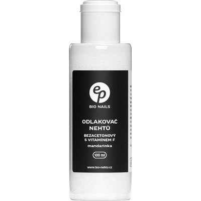 BIO nails Odlakovač bez acetónu MANDARÍNKA + VITAMÍN F 100 ml