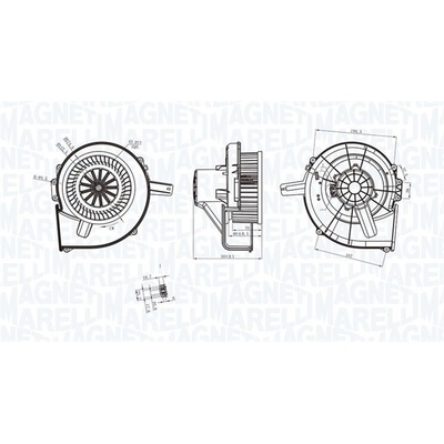 vnitřní ventilátor MAGNETI MARELLI 069412211010