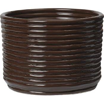 ferm LIVING Кашпа Corduroy тъмнокафява (1104270075)