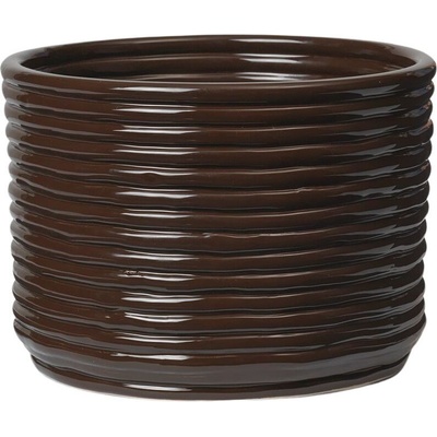 ferm LIVING Кашпа Corduroy тъмнокафява (1104270075)