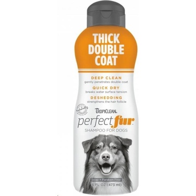 TROP sampon na hustou srst s podsadou pro psy 473 ml