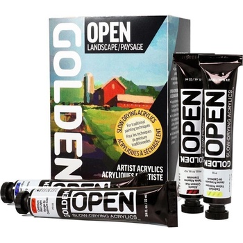 Golden Artist Colors Open Landscape Комплект акрилни бои 7 x 22 ml (0000977-0)
