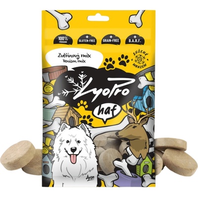Lyopro DOG poch mrazem sušený Zvěřinový mix 50 g