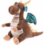 Амек Тойс Плюшена играчка Амек Тойс - Дино, кафяв, 22 cm (010678-5) - ozone