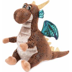 Амек Тойс Плюшена играчка Амек Тойс - Дино, кафяв, 22 cm (010678-5) - ozone