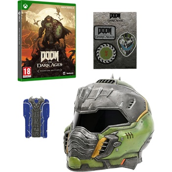 Bethesda DOOM The Dark Ages Premium Edition Helmet Replica Bundle (Xbox Series X/S)
