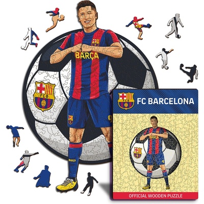 Fan-shop Dřevěné BARCELONA FC Lewandowski 150 dielov