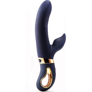 DreamToys Atropos - вибратор с акумулатор и загряване - син