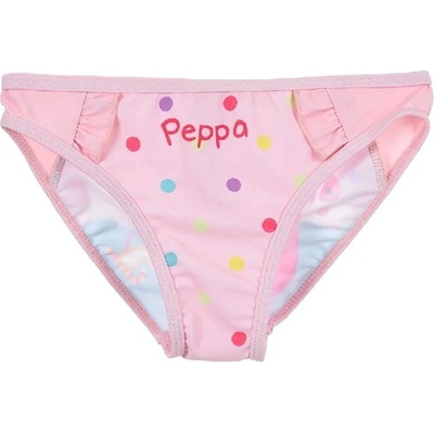 SunCity · Dívčí plavkové kalhotky spodní díl plavek Prasátko Peppa Peppa Pig Růžová