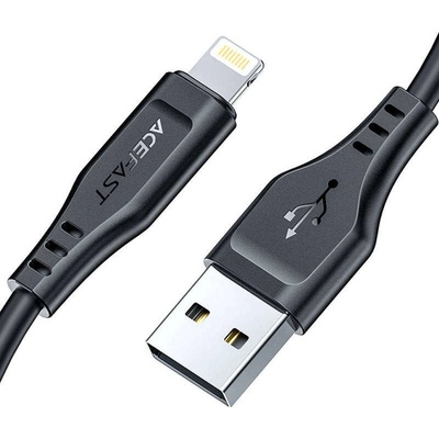 Acefast C3-02 MFI USB - Lightning, 1,2m, černý