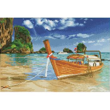 Image 1 of Diamond Dotz Бягство от Тайланд - диамантен гоблен dq10.006