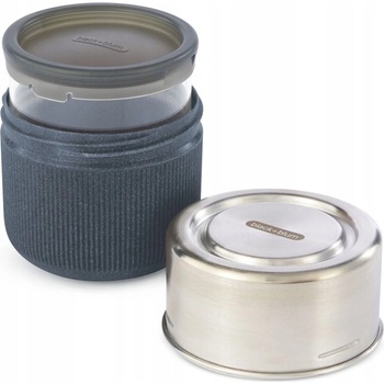 Black+Blum lunch box GlassPot 450ml tmavý