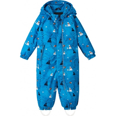 Dětský membránový overal Reima Puhuri True blue