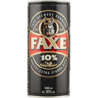 Faxe Extra Strong 10% 1 l (plech)