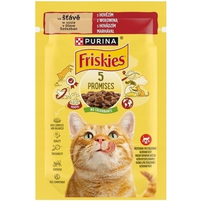 Friskies s hovädzím mäsom 85g