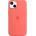 Apple Оригинален гръб Apple Silicone Magsafe Cover за iPhone 13 - Pink Pomelo, MM253FE/A