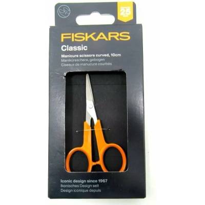 Fiskars KLASICKÉ ZAHNUTÉ NŮŽKY NA NEHTY 10 CM NEREZOVÁ OCEL 6