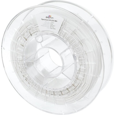 Spectrum S-Flex 98A TPU 1.75mm Polar White 0.5kg
