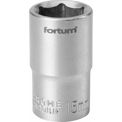 Kľúč nástrčný, 15mm, 1/2”, FORTUM