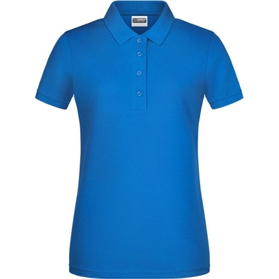 James & Nicholson Polokošile JN 8009 bio bavlna krátký rukáv dámská COT-02800905005 Královská modrá