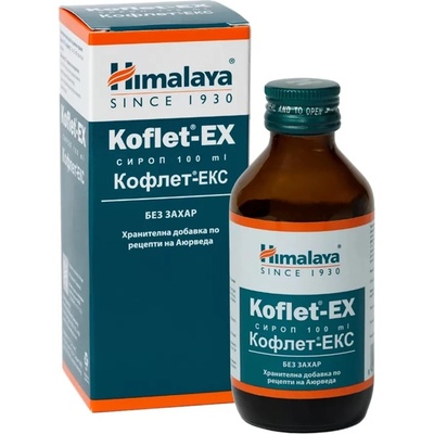 Himalaya Кофлет-ЕКС Сироп без захар, 100 ml, Himalaya