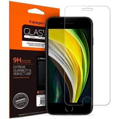 Spigen iPhone SE 3 (2022) SPIGEN TR SLIM HD екранен протектор стъкло 2.5D, 9H, TRANSFER AGL01374 (AGL01374)