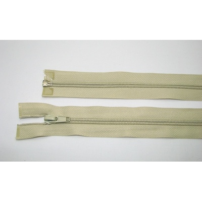 Zips špirála deliteľný 5mm - dĺžka 60cm,zelenošedá
