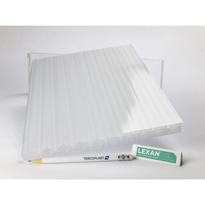 Lexan Polykarbonátová deska komorová 16 mm 2UV 1000 x 1050 mm opál 1 ks