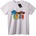 NOONEBRAND Тениска Учителка - 7XL, White