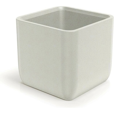 Prosperplast Plastový květináč MOLTAS SQUARE pískový, 48 cm