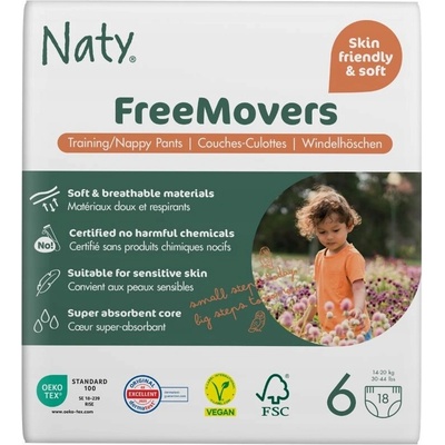 Naty Naťahovacie XL 16 kg 18 ks