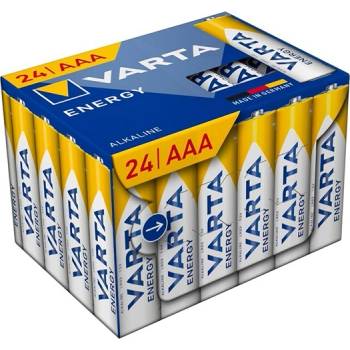 VARTA energy cube батерия с дълъг живот aaa, алкална, 24 бр. в опаковка 4103229234 (4103229234)