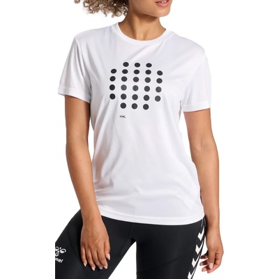 Hummel Тениска Hummel hmlCOURT T-SHIRT S/S WOMAN 219149-9001 Размер XL