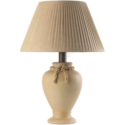 Onli - Настолна лампа TRECCIA 1xE27/22W/230V 65 cm бежов (OL0305)