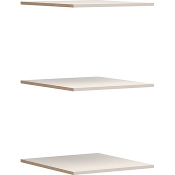 BRW Комплект рафтове за гардероб anga pol 3 броя кашмир